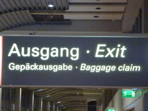ausgang-exit-gepaeck