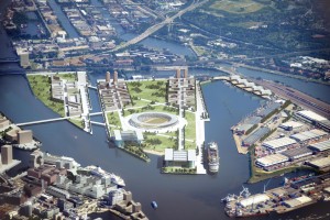 Bescheiden ist hier nix! Das Hamburger Konzept. Bild: Gerkan, Marg und Partner (gmp), Büro Gärtner und Christ/dpa