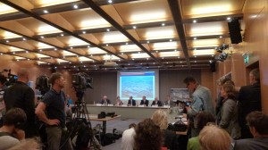 Vorstellung der Hamburger Olympia-Bewerbung im Rathaus