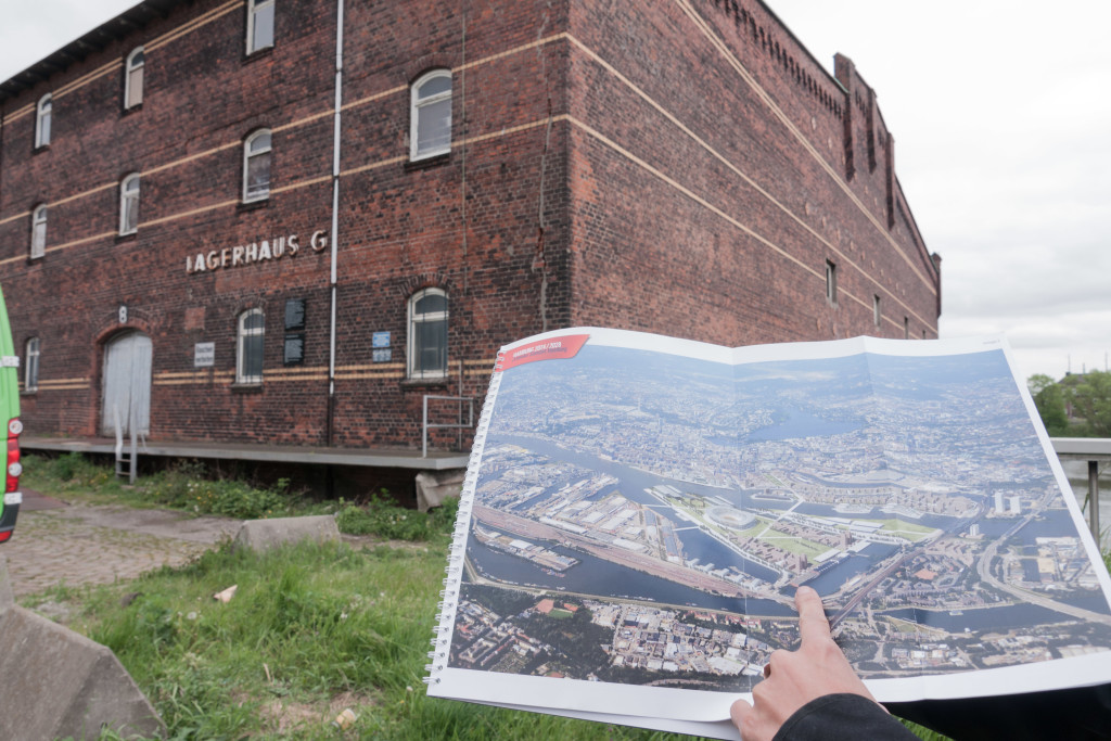 Mitten im Logistik Zentrum des Olympischen Dorf liegt das ehemalige KZ-Außenlager Dessauer Ufer. (Foto: Licetbovi)