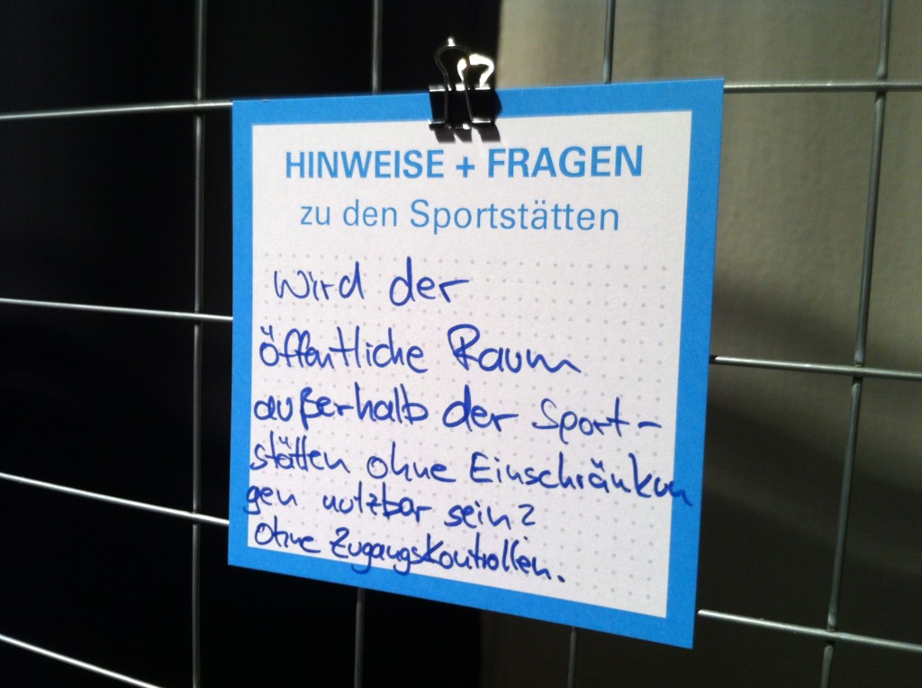Partizipation ohne Konsequenzen: Stadtwerkstätten zu Olympia
